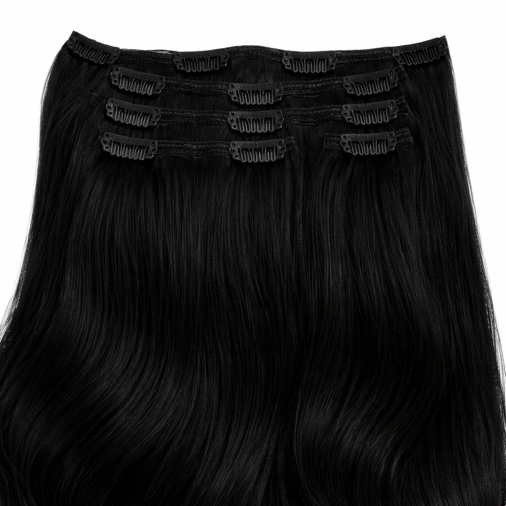 Volume Clip-in Extensions - #1 Schwarz