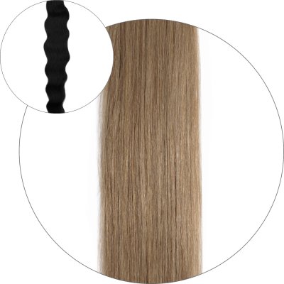 Natural wave Ponytail - #10 Ljusbrun
