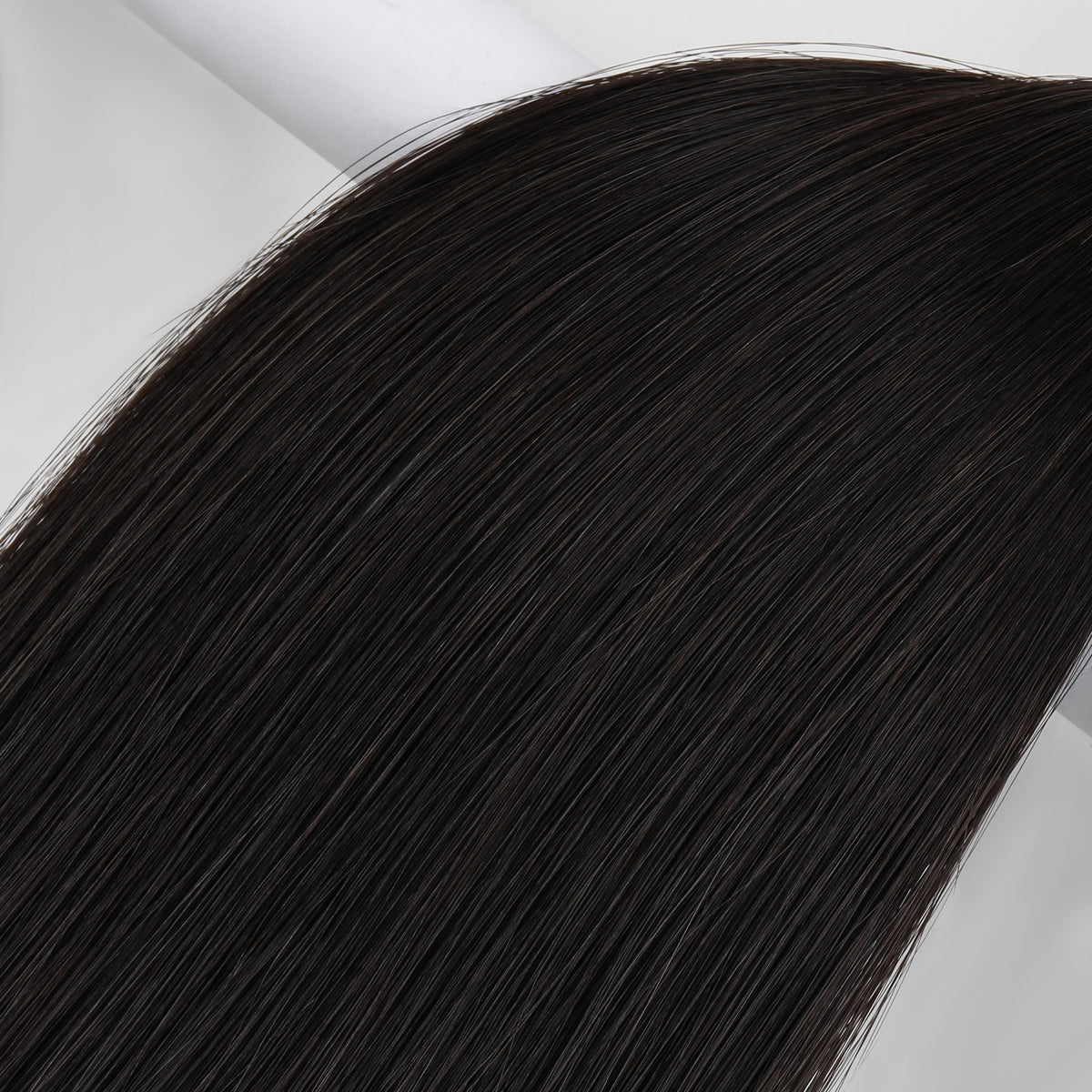 Natural wave Nail hair - #1B Svartbrun