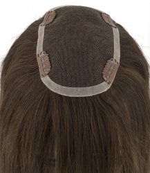 #2 Dunkelbraun, 40cm, 60g, Top Piece