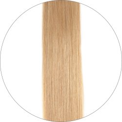 #18 Mittelblond, 40 cm, Double drawn Tape Extensions