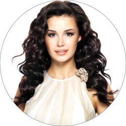 #1B Schwarzbraun, 60cm, 50g , Tape Extensions, Double drawn