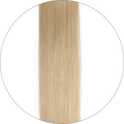 #24 Blond, 30 cm, Double drawn Tape Extensions