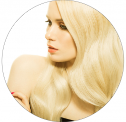 #613 Hellblond, 40 cm, Tape Extensions, Double drawn
