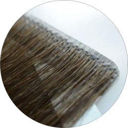 #2 Dunkelbraun, 50 cm, Injection, Double drawn Tape Extensions