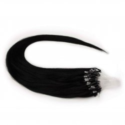#1 Schwarz, 50cm, 50g, Loop Extensions
