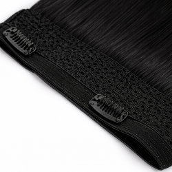 #1 Schwarz, 50cm, 100g, Halo Extensions