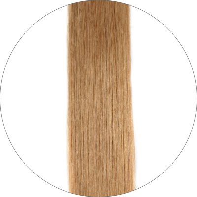 #12 Dunkelblond, 50cm, 50g, Premium Bondings, Single drawn