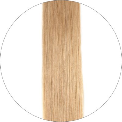 #18 Mittelblond, 60 cm, Tape Extensions, Double drawn