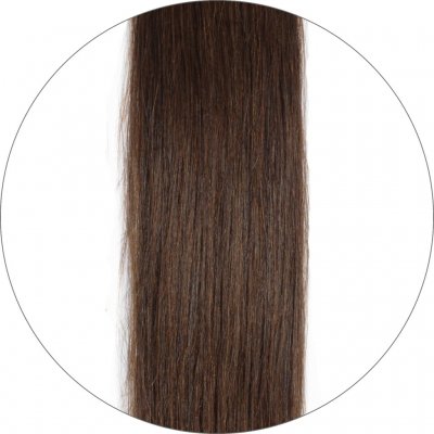 #4 Schokoladebraun, 40cm, 110g, Premium Haartressen