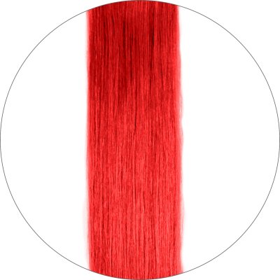 #Rot, 40 cm, Tape Extensions, Double drawn